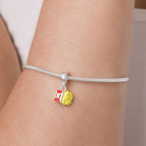 SILVER 925 FRENCH FRIES CHARM