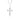 MAXI SOLID 925 SILVER CROSS PENDANT WITH ZIRCONIAS