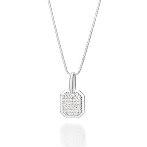 SILVER 925 CRYSTALIZED PENDANT