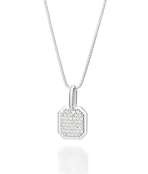 SILVER 925 CRYSTALIZED PENDANT
