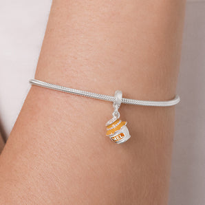 SILVER 925 HONEY POT CHARM