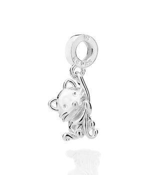SILVER 925 CAT CHARM