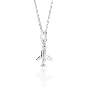 SILVER 925 PLANE CHARM