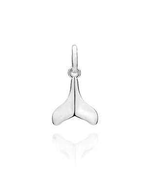 SILVER 925 WHALE TAIL PENDANT
