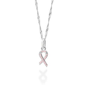 STERLING SILVER 925 BOW PENDANT FEATURING ZIRCONIAS