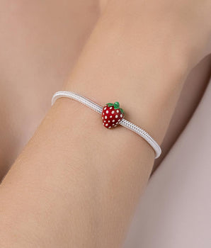 SILVER 925 STRAWBERRY CHARM