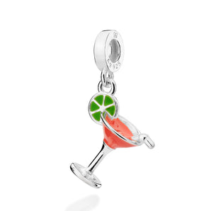 SILVER 925 MARTINI GLASS PENDANT