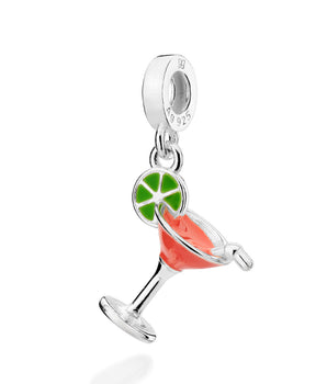 SILVER 925 MARTINI GLASS PENDANT