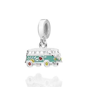 SILVER 925 RETRO VAN CHARM
