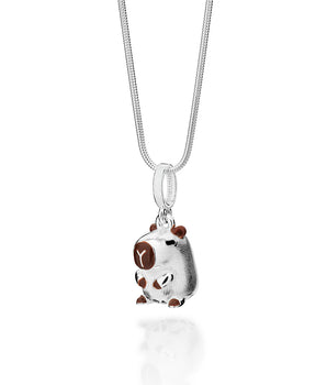 SILVER 925 CAPYBARA PENDANT