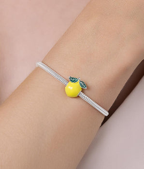 SILVER 925 SICILIAN LEMON CHARM