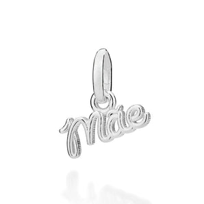 SILVER 925 MÃE (MOM) SCRIPT PENDANT