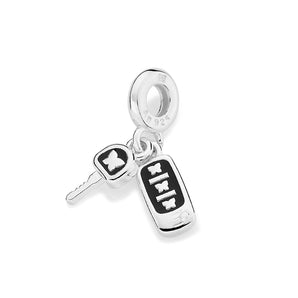 SILVER 925 CAR KEY CHARM