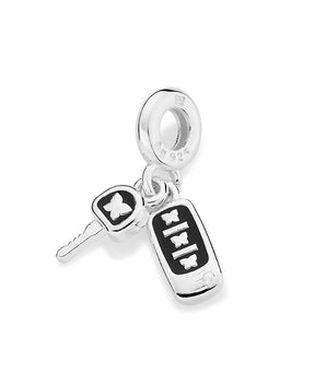 SILVER 925 CAR KEY CHARM