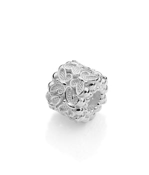 SILVER 925 WINGS BUTTERFLY CHARM