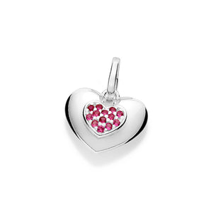 SILVER 925 HEART OF LIGHT PENDANT