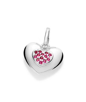 SILVER 925 HEART OF LIGHT PENDANT