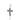 SILVER 925 MEN'S MODERN CROSS PENDANT