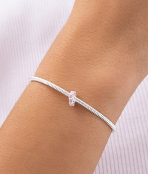 SILVER 925 STARLIGHT SPACER CHARM
