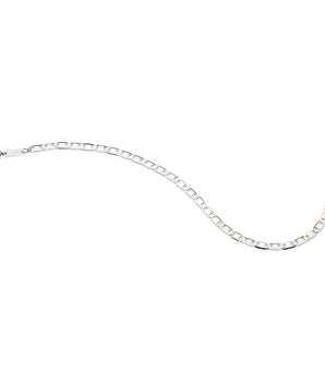 SILVER ANCHOR LINK BRACELET XLARGE
