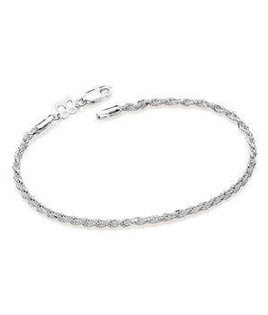 SILVER 925 BAHIAN TWIST BRACELET
