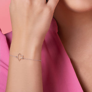 DUO TONE LOCKED IN LOVE BRACELET