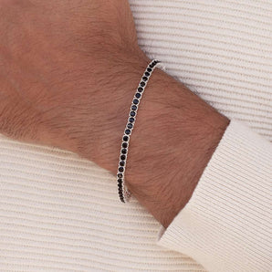 MEN'S SILVER 925 SMALL RIVIERA BRACELET