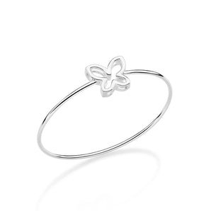 SILVER 925 ROMMANEL BUTTERFLY BRACELET