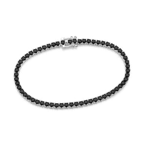 MEN'S SILVER 925 LARGE RIVIERA BRACELET