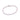SILVER 925 LARGE RIVIERA BRACELET IN PINK