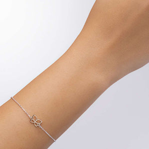 SILVER 925 ROMMANEL BUTTERFLY BRACELET