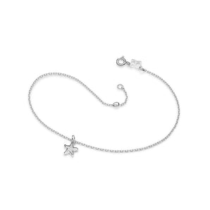 SILVER 925 STARFISH ANKLET