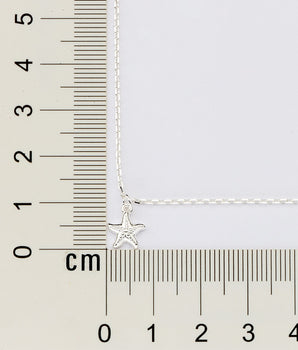 SILVER 925 STARFISH ANKLET