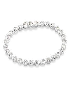 SILVER 925 ENGLISH RIVIERA SPARKLE SMALL BRACELET
