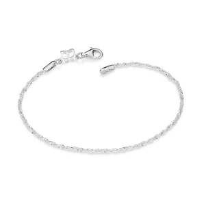 SILVER 925 BAHIAN TWIST BRACELET