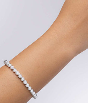 SILVER 925 SMALL CLASSIC SPHERE BRACELET