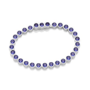SILVER 925 ENGLISH RIVIERA SHINE SMALL BRACELET