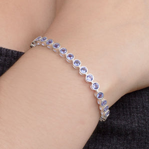 SILVER 925 ENGLISH RIVIERA SHINE SMALL BRACELET