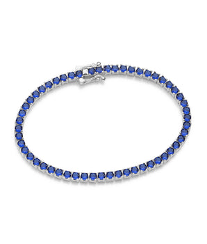 SILVER 925 MEN'S RIVIERA SMALL BRACELET