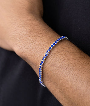 SILVER 925 MEN'S RIVIERA SMALL BRACELET