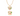 JEWELRY SET GOLD PATCHED HEART (PENDANT + CHAIN + RING)